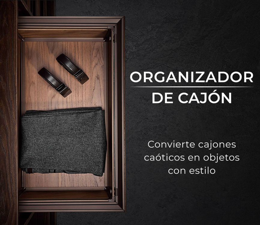 Organizadores y accesorios para clóset | Jako Herrajes